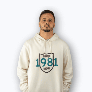 Sudadera beige SRB - Escudo