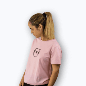 Camiseta rosa mujer SRB - Trop cort