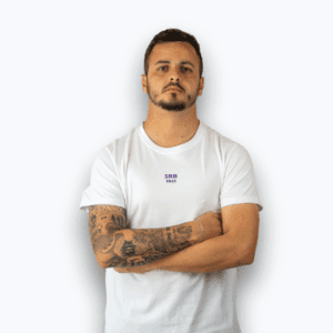 Camiseta blanca SRB - Campo de fútbol