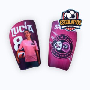 Espinilleras personalizadas – Arenas Escolapios