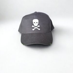 Gorra negra- Calavera C.F