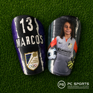 Espinilleras personalizadas – San Roque Balompié